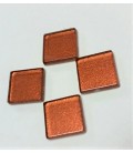 Carrés de Verre Métallisés
