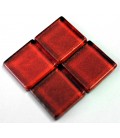 Carrés de Verre Metalisés