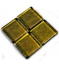 Carrés de Verre Metalisés