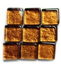 Carrés de Verre Metalisés