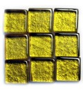 Carrés de Verre Metalisés