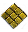 Carrés de Verre Metalisés