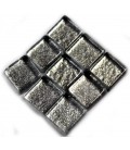 Carrés de Verre Metalisés